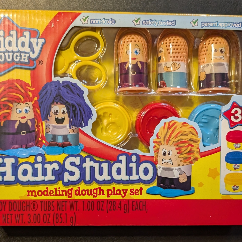 Hair Studio Modeling Dough Play Set